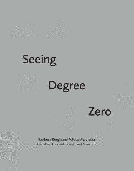 Seeing Degree Zero 1