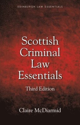 bokomslag Scottish Criminal Law Essentials