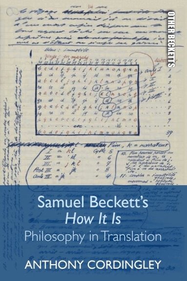 Anthony Cordingley - Samuel Beckett's How It Is, Häftad