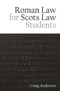 bokomslag Roman Law for Scots Law Students