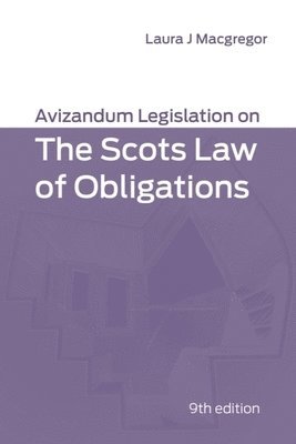 bokomslag Avizandum Legislation on the Scots Law of Obligations