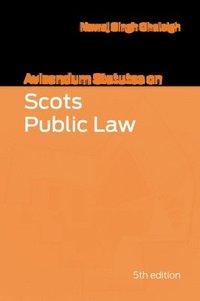 bokomslag Avizandum Statutes on Scots Public Law