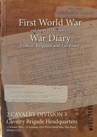 bokomslag 2 CAVALRY DIVISION 3 Cavalry Brigade Headquarters