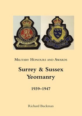 Military Honours and Awards 1