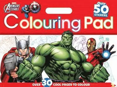 Parragon - Marvel Colouring Pad, Häftad. Tillgänglighet: Lägg i varukorg