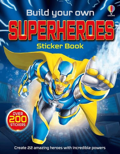 Simon Tudhope - Build Your Own Superheroes Sticker Book, Häftad