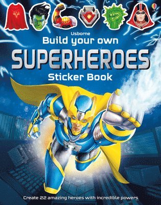 bokomslag Build Your Own Superheroes Sticker Book