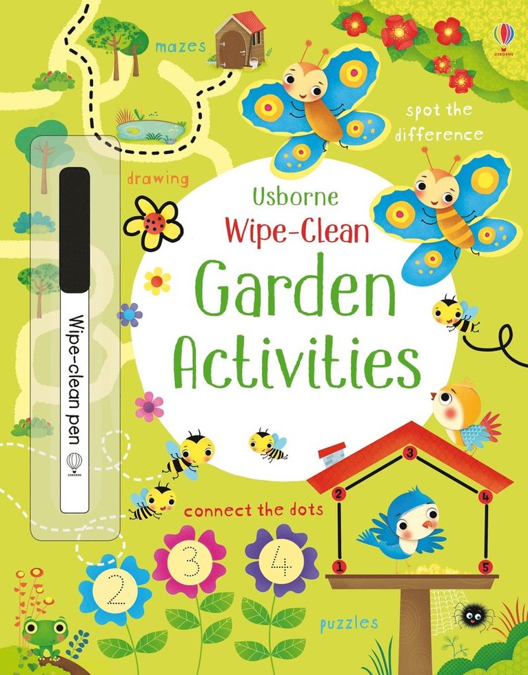 Wipe-Clean Garden Activities 1