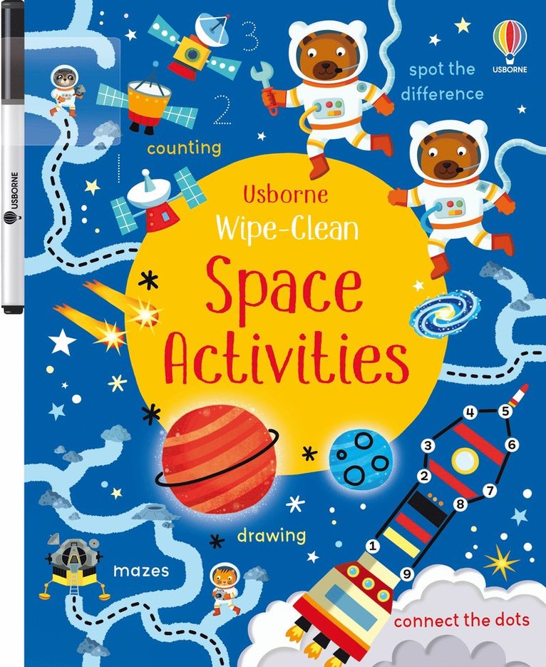 Wipe-Clean Space Activities 1