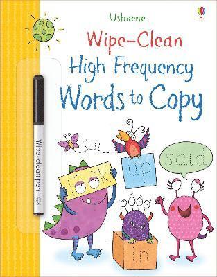 Wipe-clean High-Frequency Words to copy 1