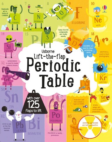 Alice James - Lift-the-Flap Periodic Table, Kartonnage