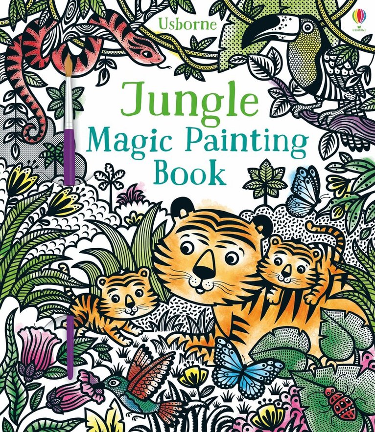 Sam Taplin - Jungle Magic Painting Book, Häftad