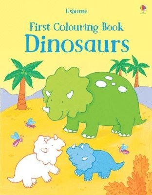 bokomslag First Colouring Book Dinosaurs