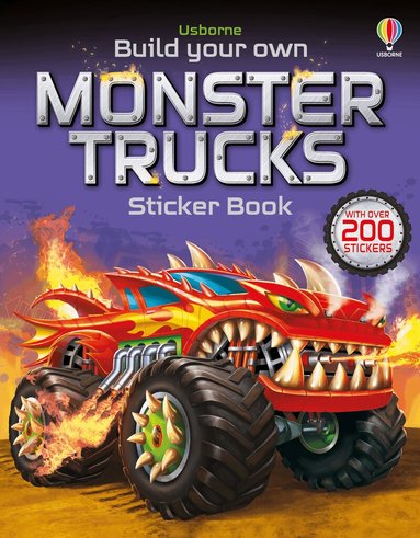 Simon Tudhope - Build Your Own Monster Trucks Sticker Book, Häftad