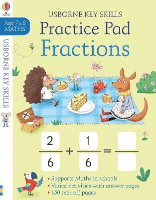 bokomslag Fractions Practice Pad 7-8