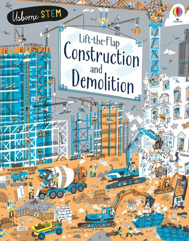Jerome Martin - Lift-the-Flap Construction & Demolition, Kartonnage
