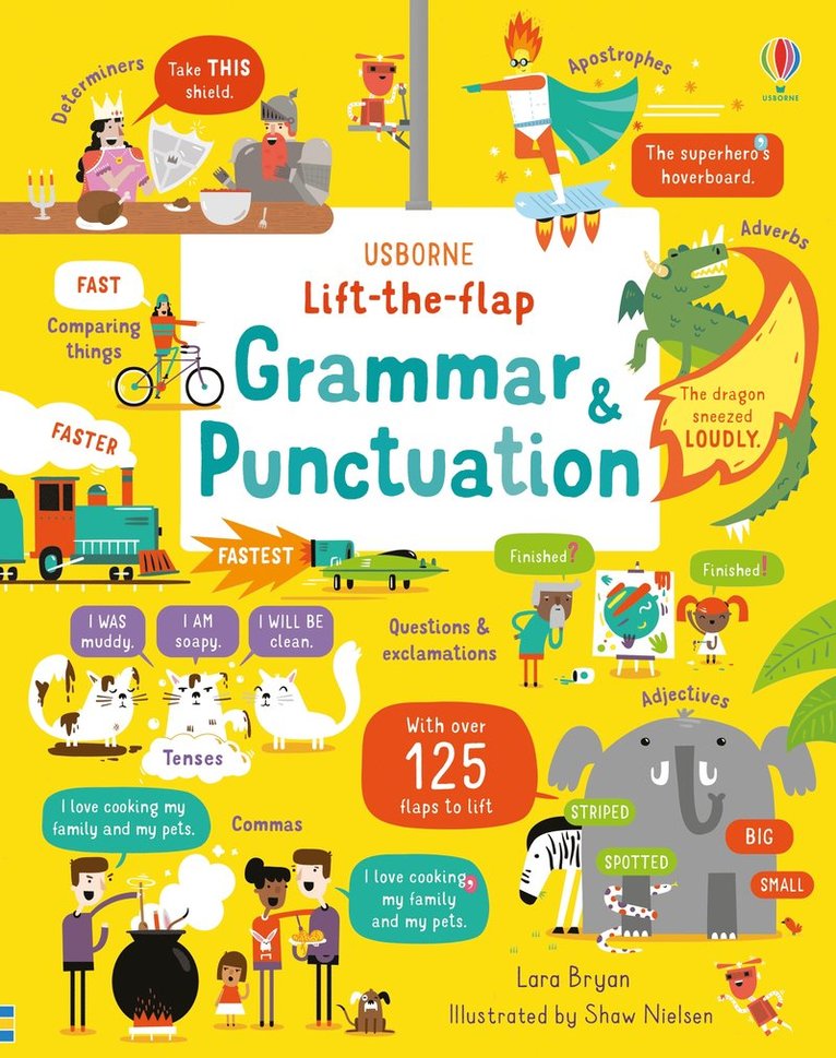 Lara Bryan - Lift-the-Flap Grammar and Punctuation, Kartonnage