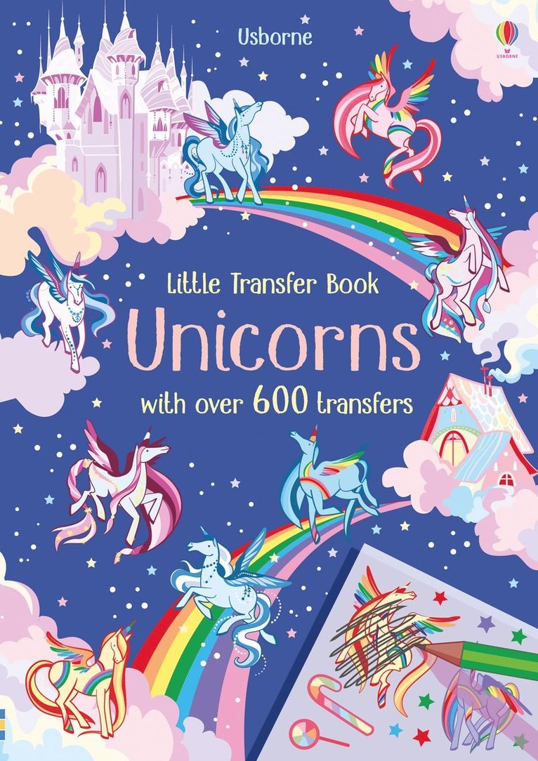 Transfer Activity Book Unicorns 1