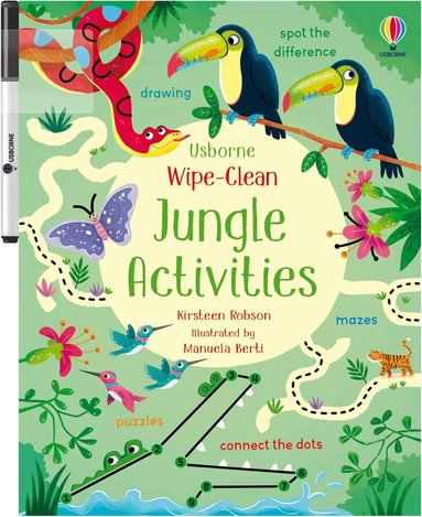 Kirsteen Robson - Wipe-Clean Jungle Activities, Häftad