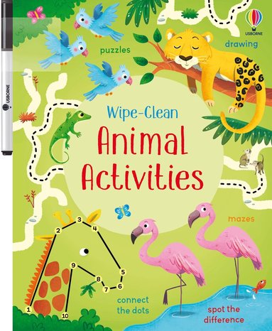 Kirsteen Robson - Wipe-Clean Animal Activities, Häftad