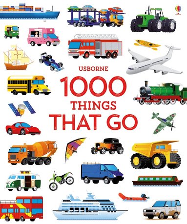 Sam Taplin - 1000 Things That Go, Inbunden