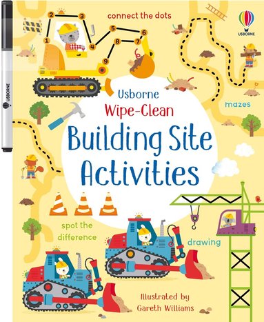 Kirsteen Robson - Wipe-Clean Building Site Activities, Häftad