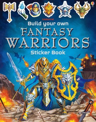 bokomslag Build Your Own Fantasy Warriors Sticker Book