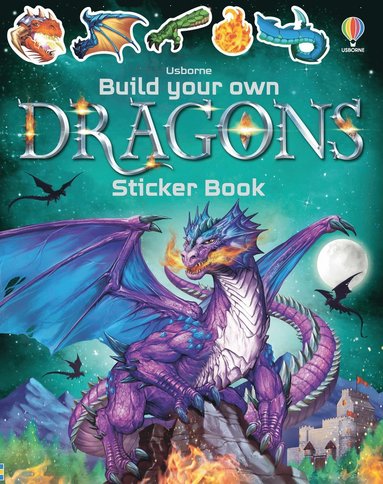 bokomslag Build Your Own Dragons Sticker Book