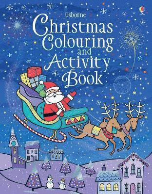 bokomslag Christmas Colouring and Activity Book