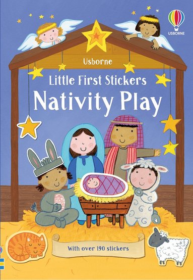 Felicity Brooks - Little First Stickers Nativity Play, Häftad