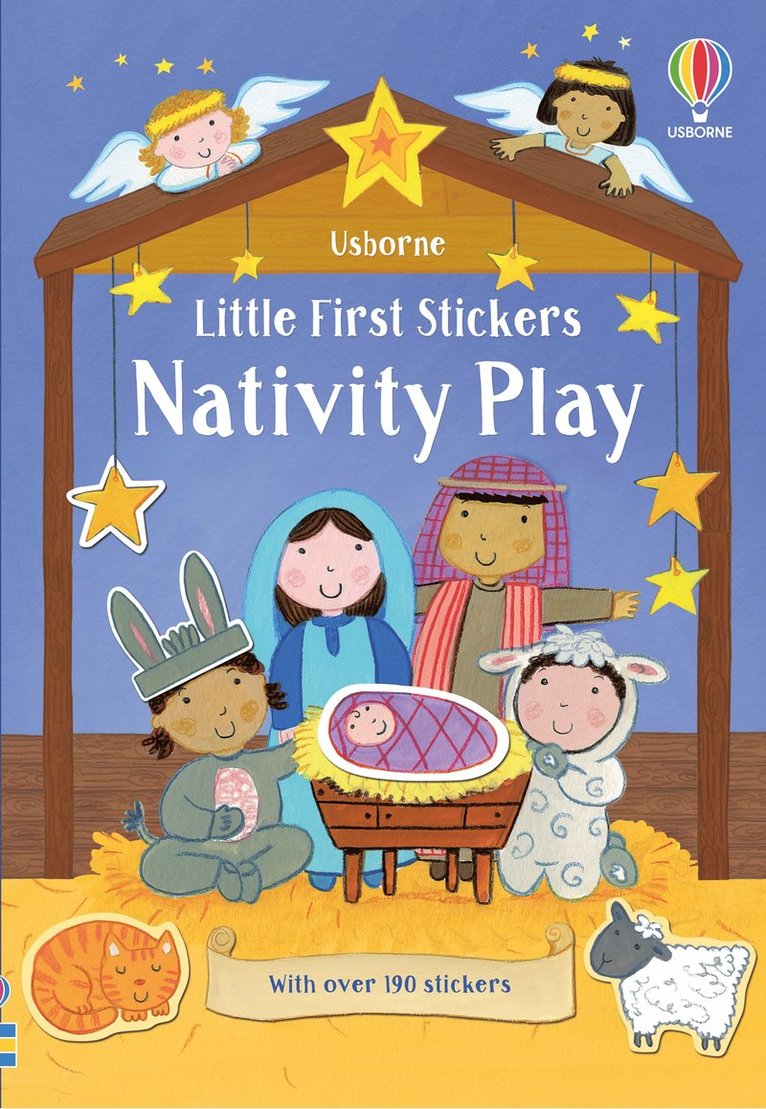 Little First Stickers Nativity Play 1