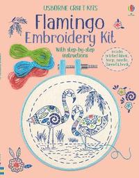 bokomslag Embroidery Kit: Flamingo