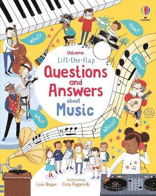 Lara Bryan - Lift-the-flap Questions and Answers About Music, Kartonnage