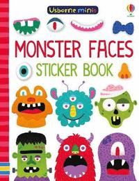 bokomslag Monster Faces Sticker Book