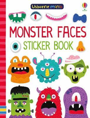 Monster Faces Sticker Book 1