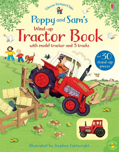 Sam Taplin, Heather Amery - Poppy and Sam's Wind-Up Tractor Book, Kartonnage