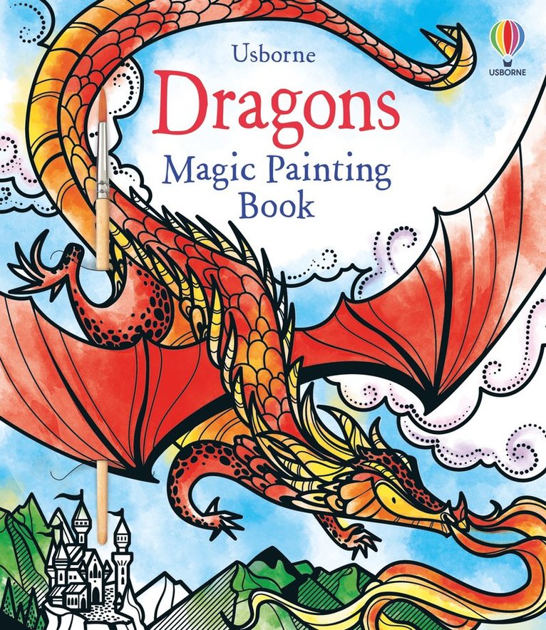 Fiona Watt - Dragons Magic Painting Book, Häftad