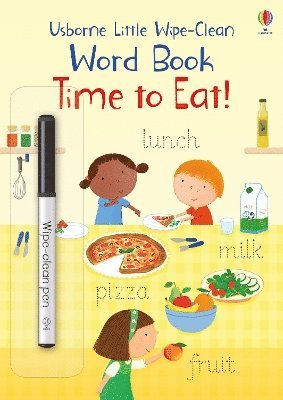 bokomslag Little Wipe-Clean Word Book Time to Eat!