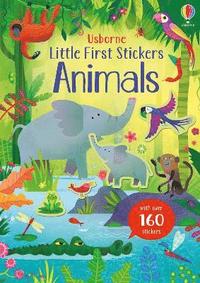bokomslag Little First Stickers Animals