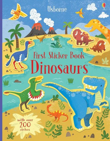 Hannah Watson - First Sticker Book Dinosaurs, Häftad