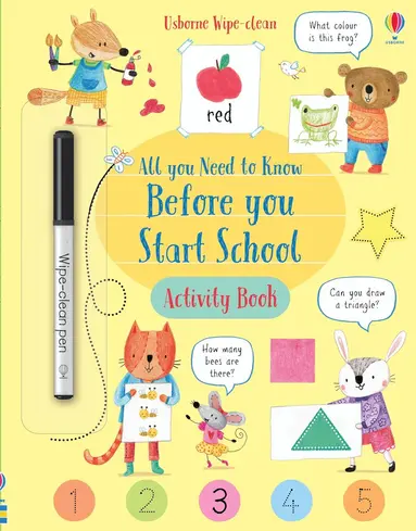 Holly Bathie - Wipe-Clean All You Need to Know Before You Start School Activity Book, Häftad