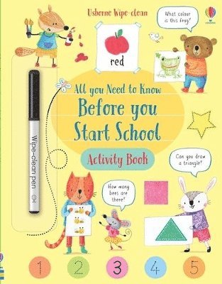 Wipe-Clean All You Need to Know Before You Start School Activity Book 1