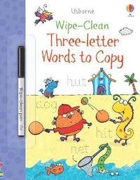 bokomslag Wipe-Clean Three-Letter Words to Copy