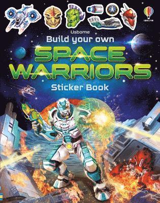 Build Your Own Space Warriors Sticker Book 1