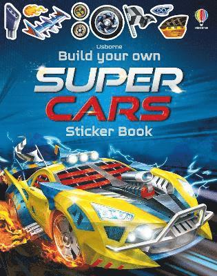 bokomslag Build Your Own Supercars Sticker Book