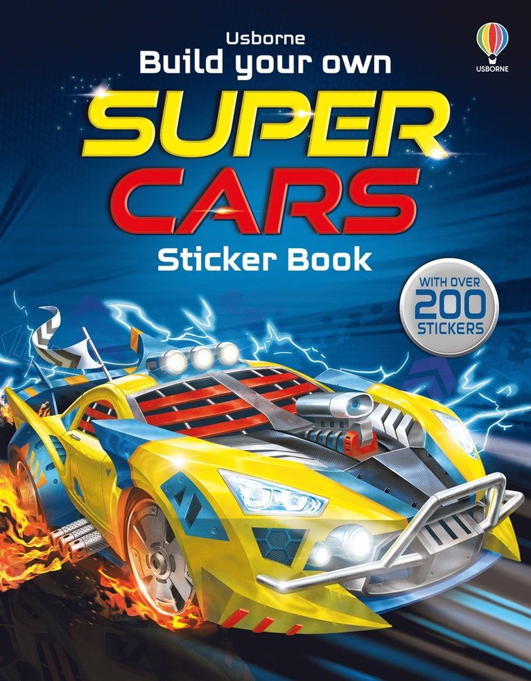 Build Your Own Supercars Sticker Book 1