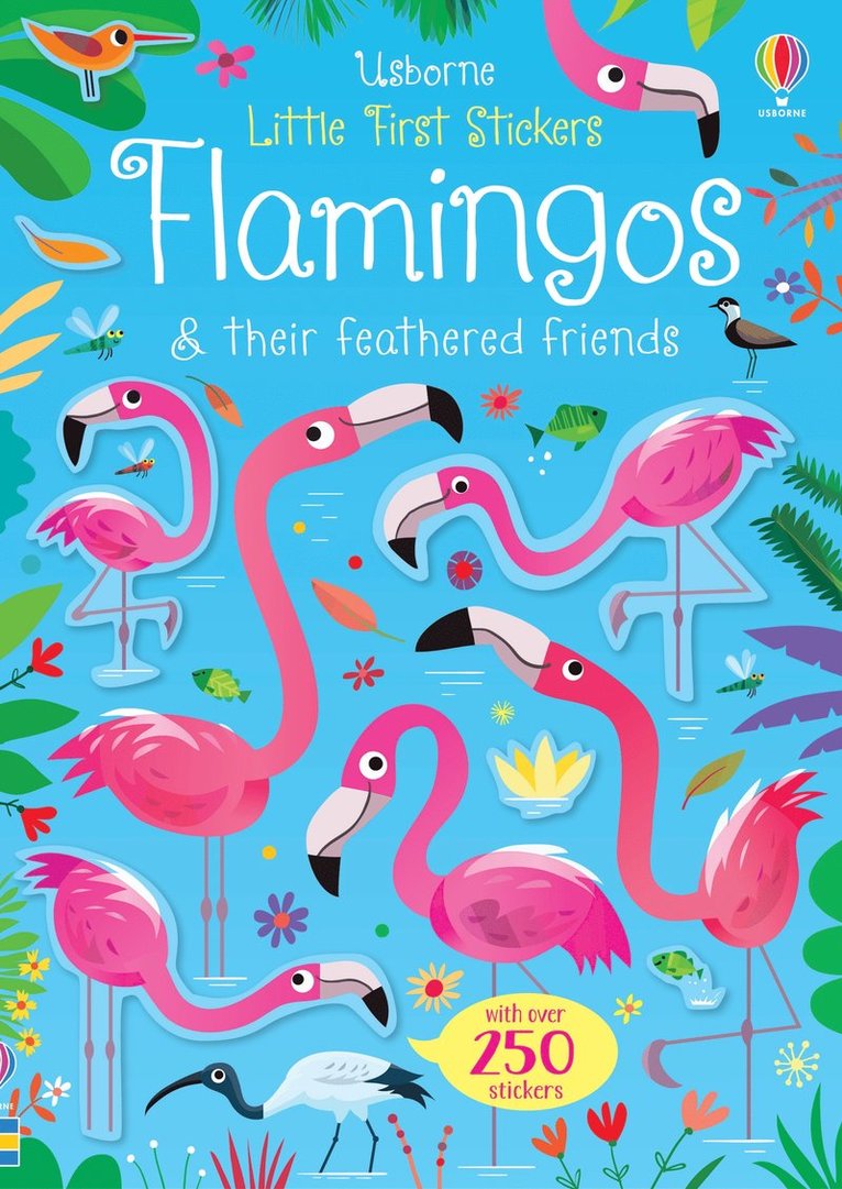 Little First Stickers Flamingos