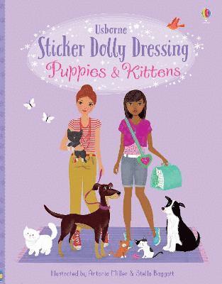 bokomslag Sticker Dolly Dressing Puppies & Kittens