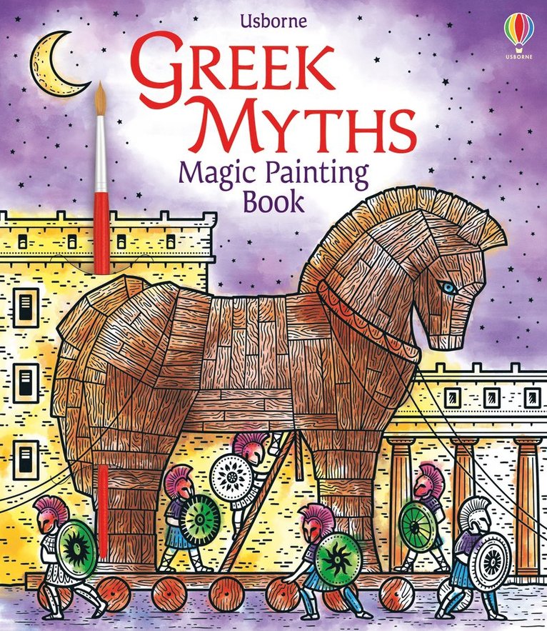 Greek Myths Magic Painting Book 1