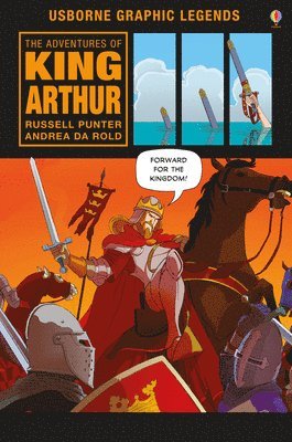 bokomslag Adventures of King Arthur Graphic Novel